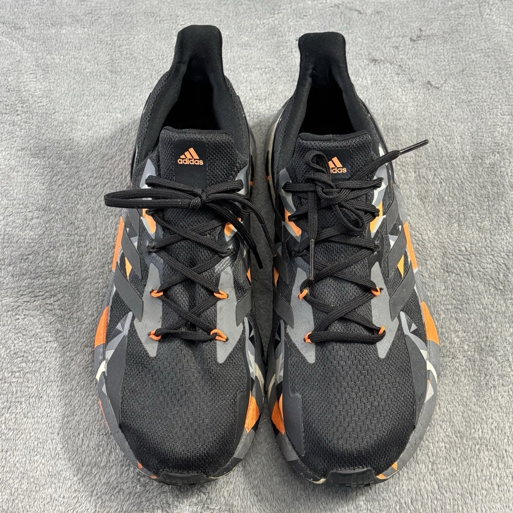 Adidas Shoes X9000L4 Mens 13 Running Sneakers Black Orange FW8413 Athletic Sport